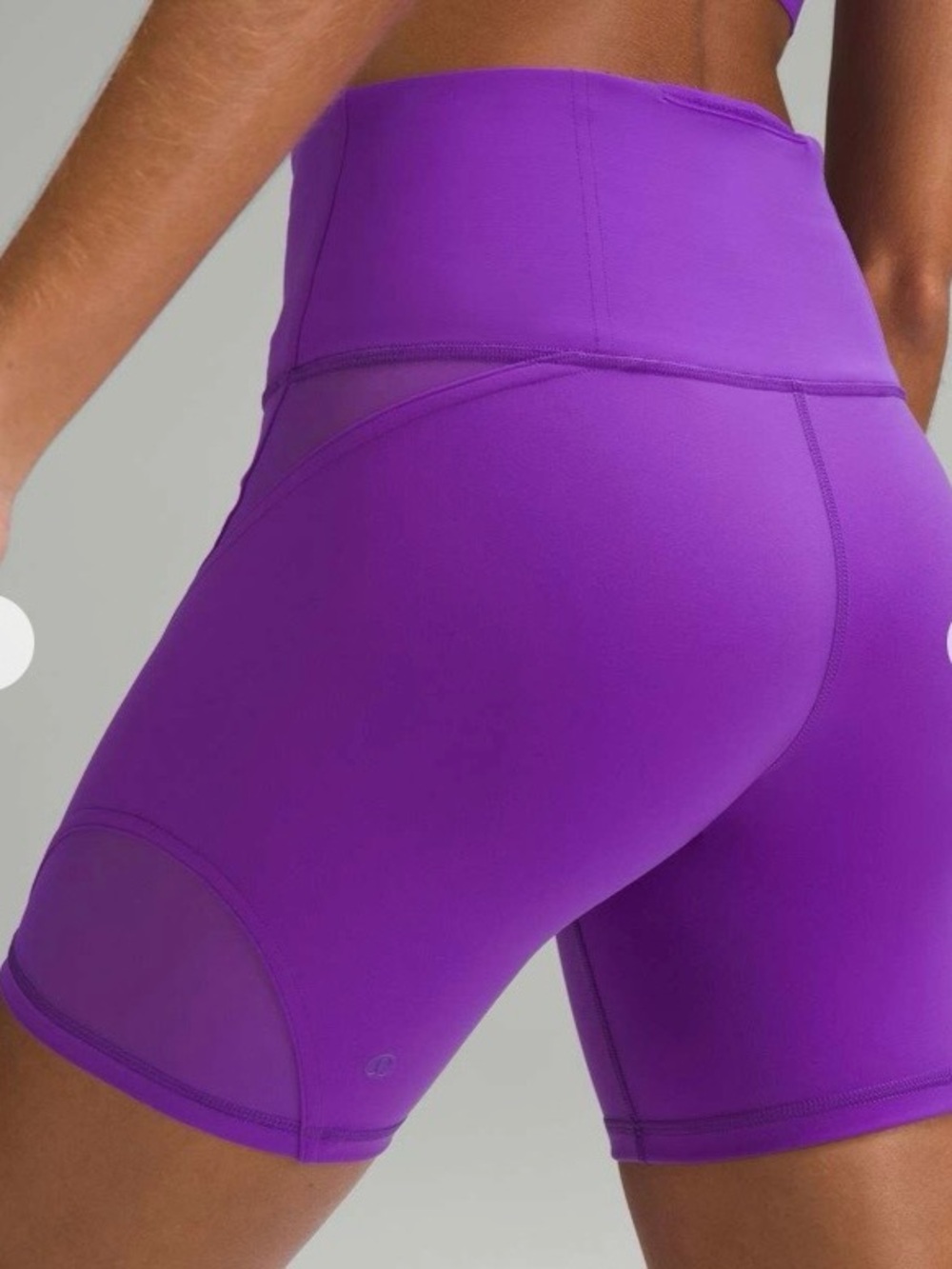 Lululemon Winder Train Mesh Panel High-Rise Short 6” Atomic Purple W7CXFS - Picture 2 of 14